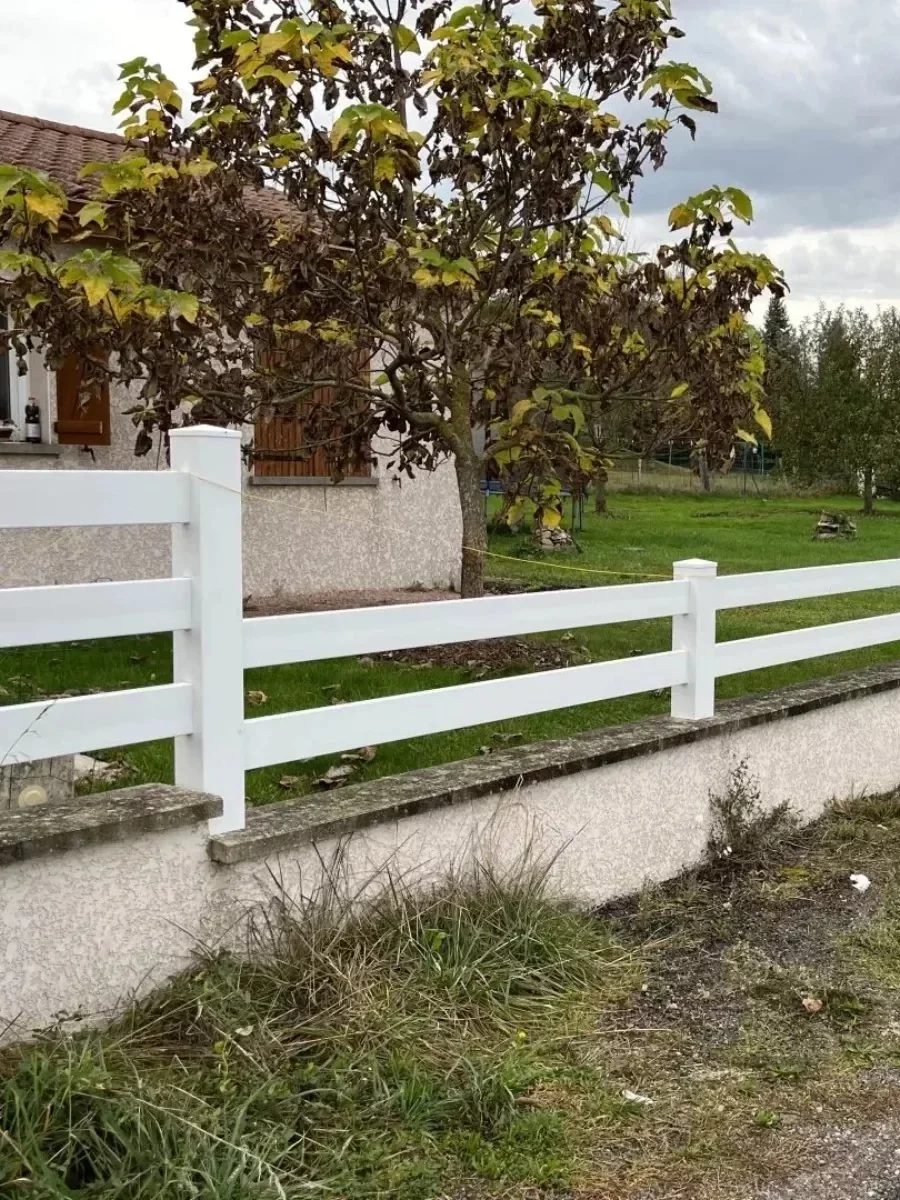 Fabrication et installation de cloture à Magnet près de Vichy par l'entreprise Meridia